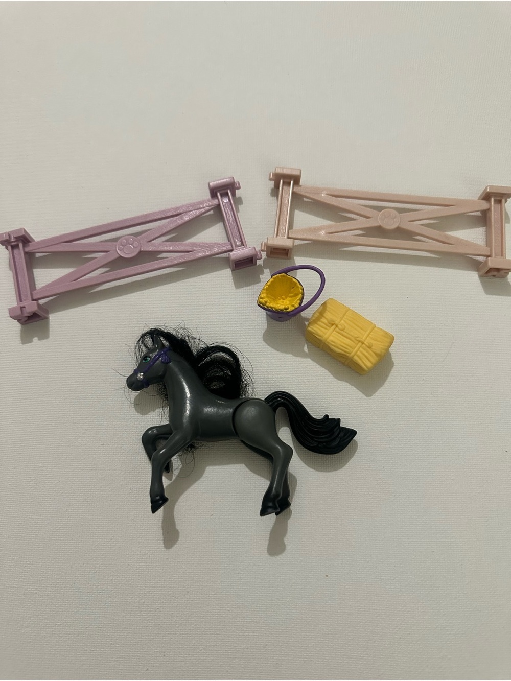 1993 Littlest Pet Shop Zoo Playful Ponies Zoo Arabian Prancers Partial Set Vtg
